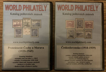 Katalógy poštových známok na CD