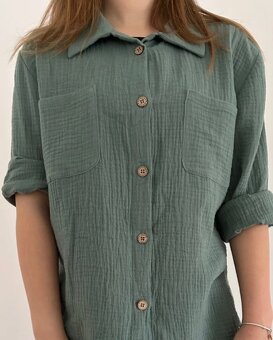 Mušelínový set: pyžamo + obliečky - 1