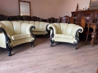 Kožená sedacia súprava