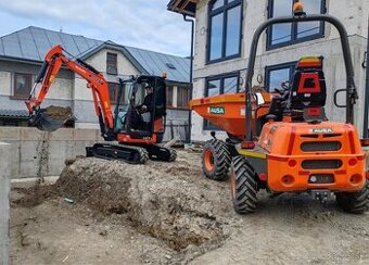 Bager+Dumper+Kladivo Košice-okolie