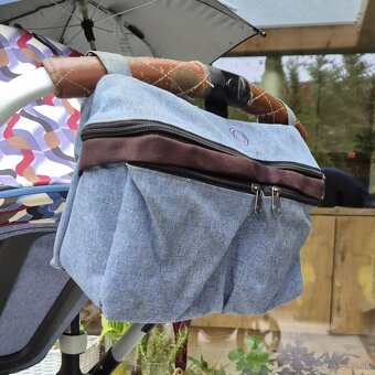 Organizér na kočík Bugaboo, Blue Melange - 1