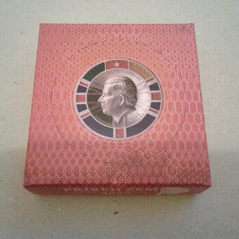 Strieborná minca Príbehy Zeme VII Oheň