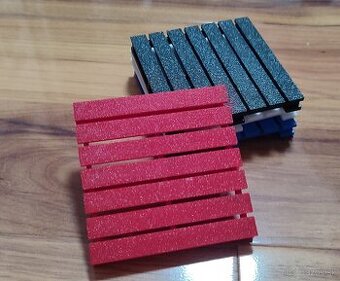 4ks 3d tlačené pdtácky v tvare palety