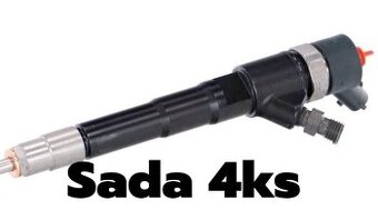 Sada 4ks repasovaných vstrekovačov 0445110418, 0445110520, 5