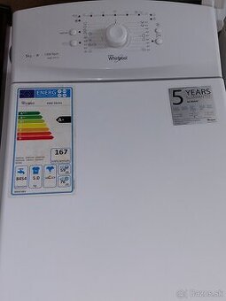 Z vrchu plnené práčky