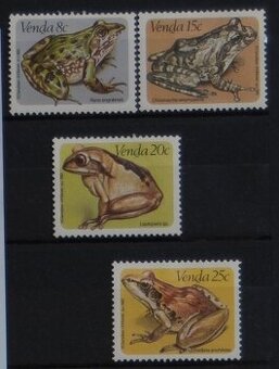 Poštové známky - Obojživelníky 19 - neopečiatkované