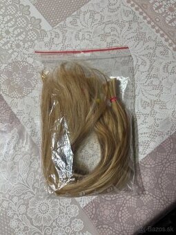 Predám veľmi kvalitne ľudské vlasy