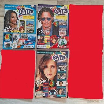 Časopisy Spitze ročníky 2011 a 2012