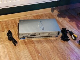 Playstation 2 Fat strieborná
