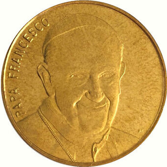 Pamätná minca - Pápež Frantíšek