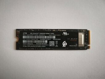 WD_BLACK SN8100 2TB, M.2 2280, NVMe (nepoužité)