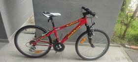 Predám detský bicykel 24 kola Author červený