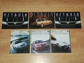 Prospekty Škoda Octavia I, Combi, RS, Laurin & Klement...