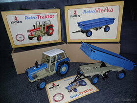 Predám novú hračku traktor Zetor 8011  s vlečkou