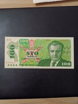 Bankovka 100Kčs 1989 A25