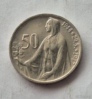 50 Kčs 1947, Československo