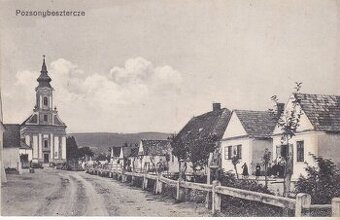 Predám pohľadnicu Záhorská Bystrica - okolo r. 1920