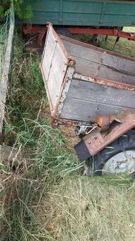 Vlečka za traktor - malotraktor