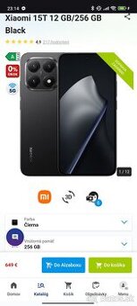 Xiaomi 15T Pamäť 12/256