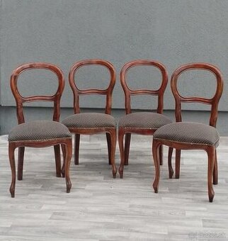 Set stoličiek Louis Philippe ( 4 KS ).