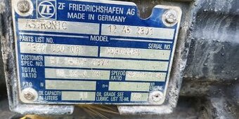 Predám prevodovku MAN TGA ZF astronic - 1