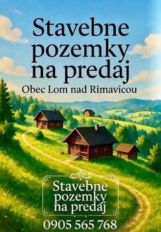 Stavebne pozemky na predaj .