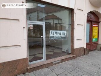 Prenájom obchodný priestor s výkladom na Hlavnú ulicu