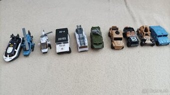 Sada vojenských autíčok