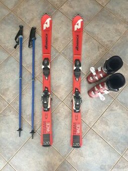 Lyže , lyžiarky + palice