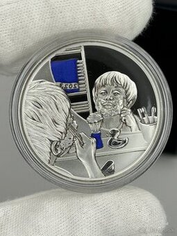 Investičné striebro, strieborné mince Ag 999 - 1/2 oz proof