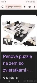 Kontrastná penová podložka