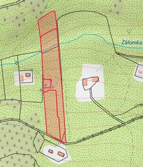 VYSOKOHORSKÝ Pozemok 12 000m2 s Potokom, Elektrikou, Voudo