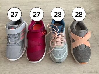 Detské tenisky zn. Adidas veľ. 27 a 28