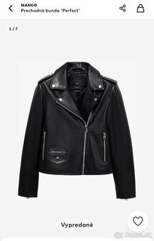 KOŽENÁ BUNDA MANGO