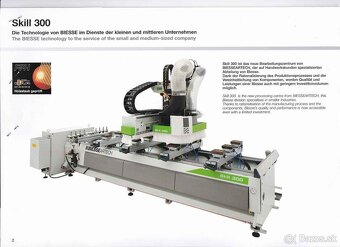 CNC drevoobrábacie centrum Biesse Skill 300, 3-osé