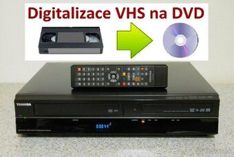 ⚠️DVD-HDD-VHS rekordér TOSHIBA RD-XV50