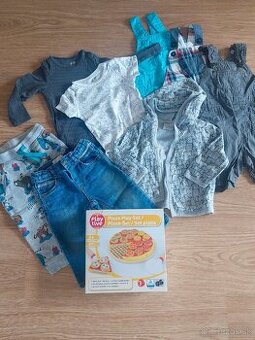 Balik 74 oblecenia H&M Zara +pizza set. Chlapec