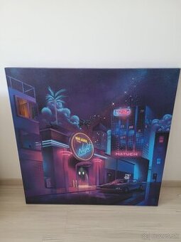 Ručne malovaný obraz 100x100 cm