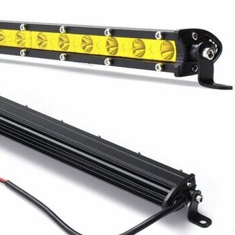 30W LED svetelná jednoradová rampa 17cm YELLOW