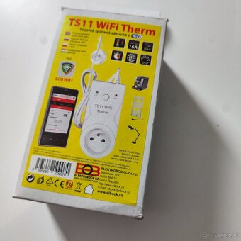 WiFi termostatická zásuvka Elektrobock TS11