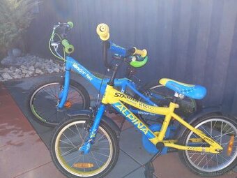 2x detský bicykel