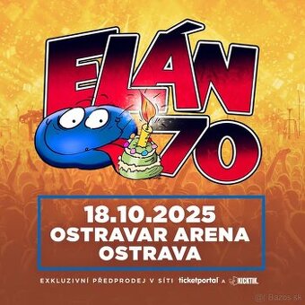 Vstupenky na Elán70