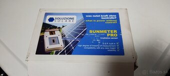 Predám solárný pyranometer SOLUZIONE SUNMETER