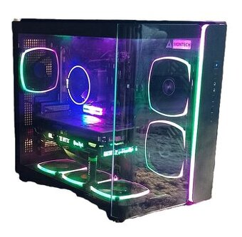 Herný PC–RTX+Ryzen 9 + 64GB + NZXT+Plná výbava