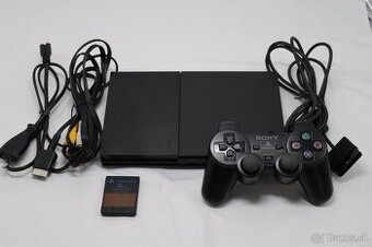 PlayStation 2 Slim SCPH-90004 / Kompletné balenie