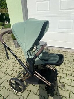 Cybex priam 4.0 leaf green rosegold + fusak
