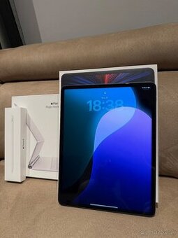 Apple iPad Pro 12.9″ M1 + magic keyboard + apple pencil 2