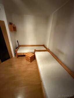 Poschodová posteľ Sendy - masívne drevo