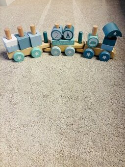 Krásny drevený Little Dutch vláčik