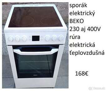 predám sporák aj s káblom rovno do zásuvky 230V